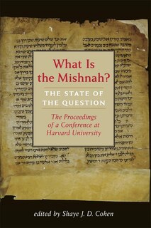 Couverture_What Is the Mishnah?