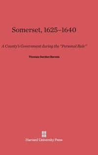 Couverture_Somerset, 1625–1640