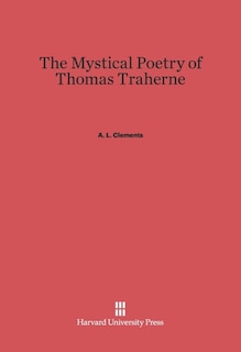 Front cover_The Mystical Poetry of Thomas Traherne