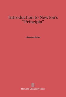 Couverture_Introduction to Newton’s “Principia”