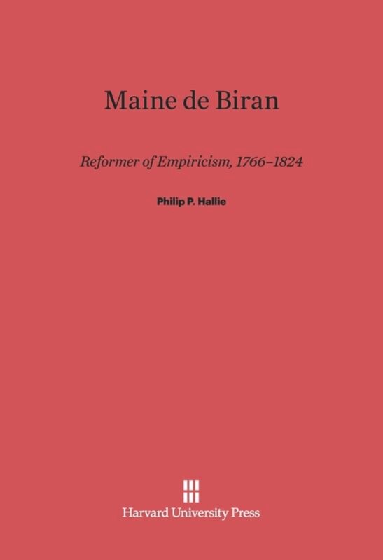 Front cover_Maine de Biran