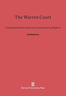 Front cover_The Warren Court