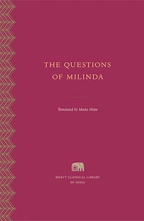 Front cover_Questions of Milinda