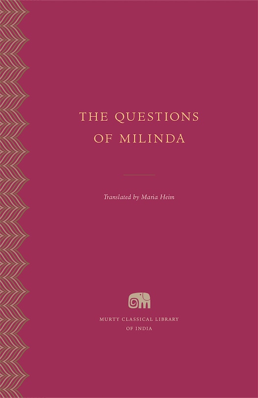 Front cover_Questions of Milinda