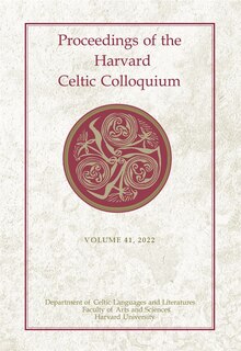 Couverture_Proceedings of the Harvard Celtic Colloquium, 41: 2022