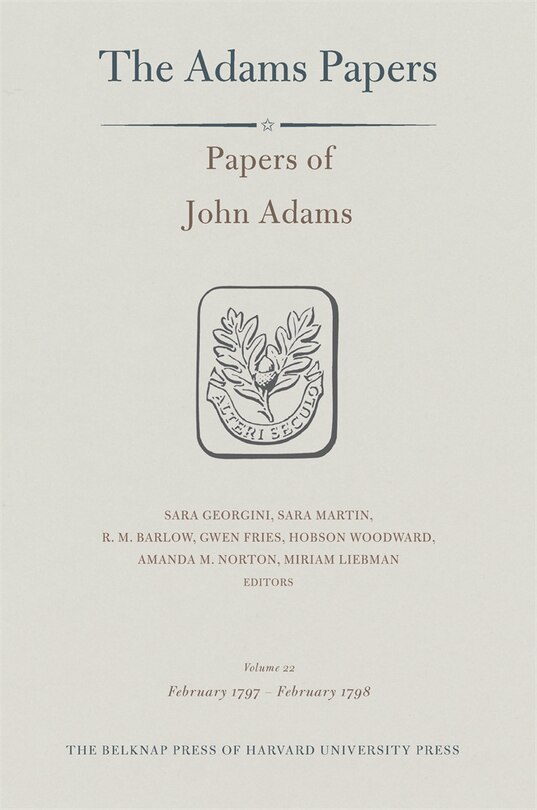 Front cover_Papers of John Adams
