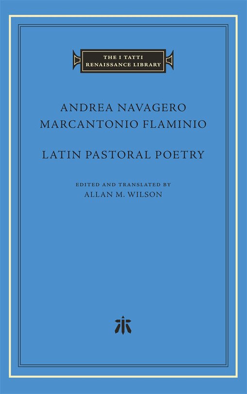 Couverture_Latin Pastoral Poetry