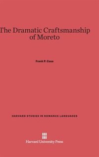 Front cover_The Dramatic Craftsmanship of Moreto