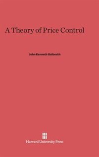 Couverture_A Theory of Price Control