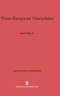 Front cover_Three Essays on Thucydides