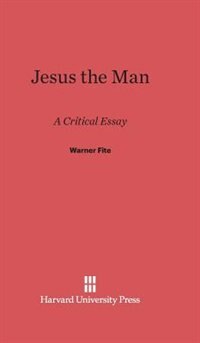 Front cover_Jesus the Man