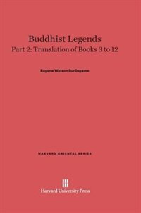 Couverture_Buddhist Legends: Translated from the Original Pali Text of the Dhammapada Commentary, Part 2