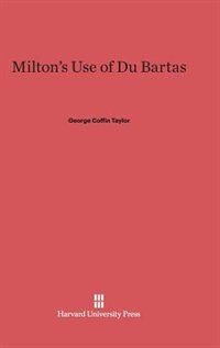 Couverture_Milton's Use of Du Bartas