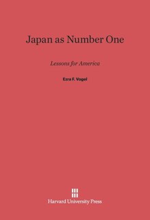 Japan as Number One: Lessons for America