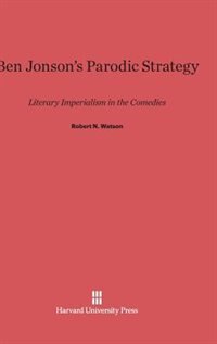 Front cover_Ben Jonson’s Parodic Strategy