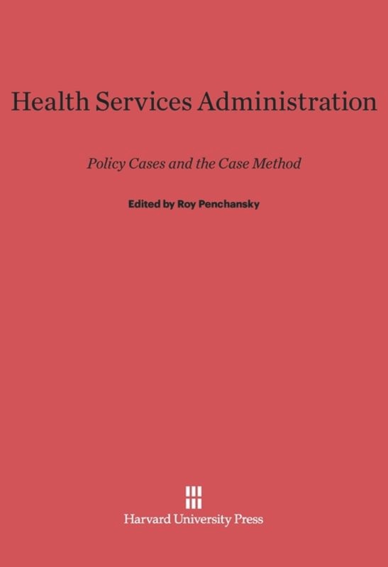 Front cover_Health Services Administration