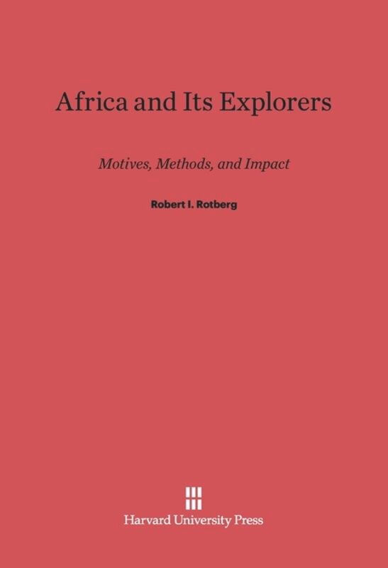 Front cover_Africa and Its Explorers