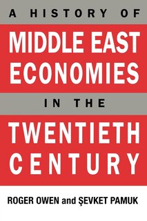 Couverture_A History of Middle East Economies in the Twentieth Century