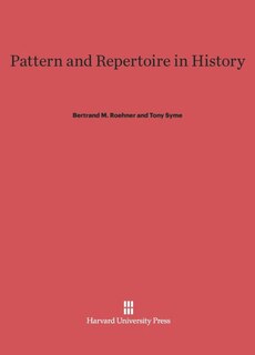 Couverture_Pattern and Repertoire in History