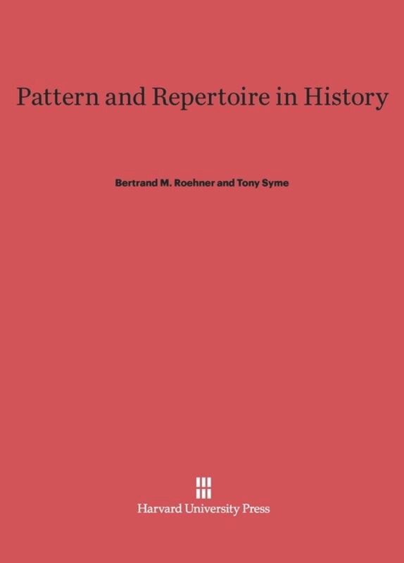 Couverture_Pattern and Repertoire in History