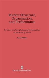 Front cover_Market Structure, Organization, and Performance