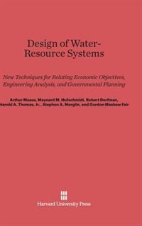 Front cover_Design of Water-Resource Systems