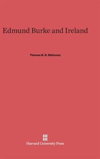 Couverture_Edmund Burke and Ireland