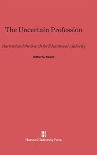 Front cover_The Uncertain Profession