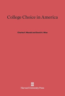 Front cover_College Choice in America