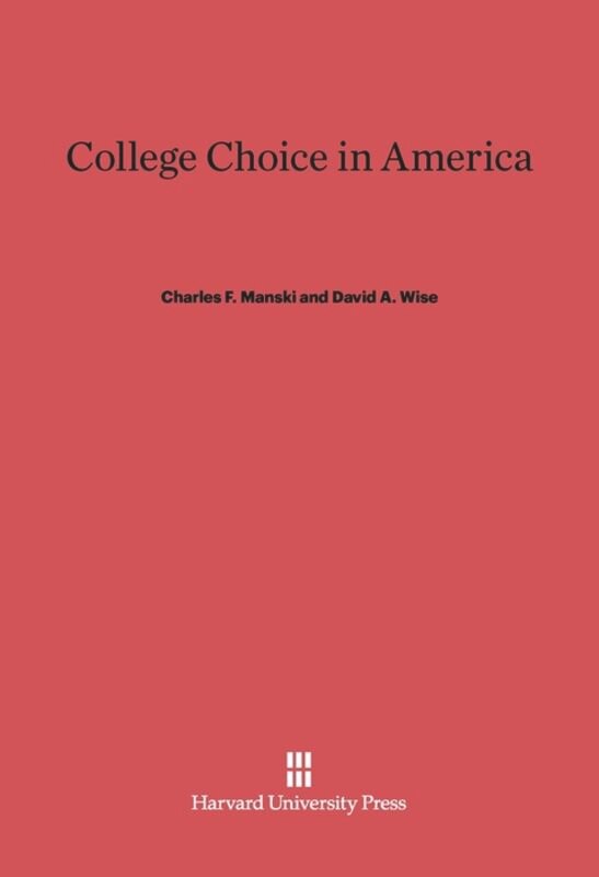Front cover_College Choice in America