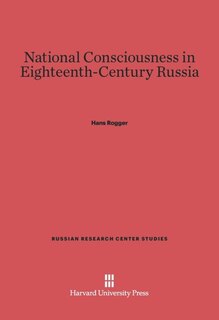 Couverture_National Consciousness in Eighteenth-Century Russia