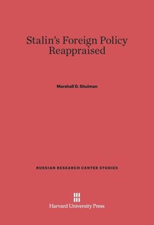 Couverture_Stalin's Foreign Policy Reappraised