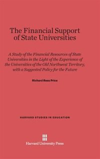 Front cover_The Financial Support of State Universities