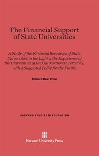 Front cover_The Financial Support of State Universities