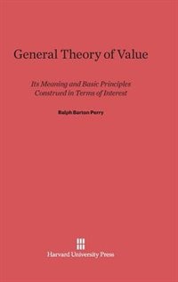 Couverture_General Theory of Value