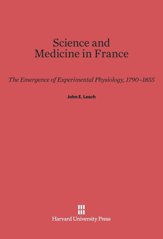 Couverture_Science and Medicine in France