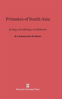 Front cover_Primates of South Asia