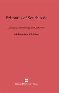 Front cover_Primates of South Asia