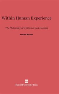 Front cover_Within Human Experience