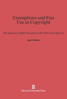 Couverture_Exemptions and Fair Use in Copyright