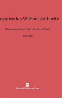 Front cover_Organization Without Authority