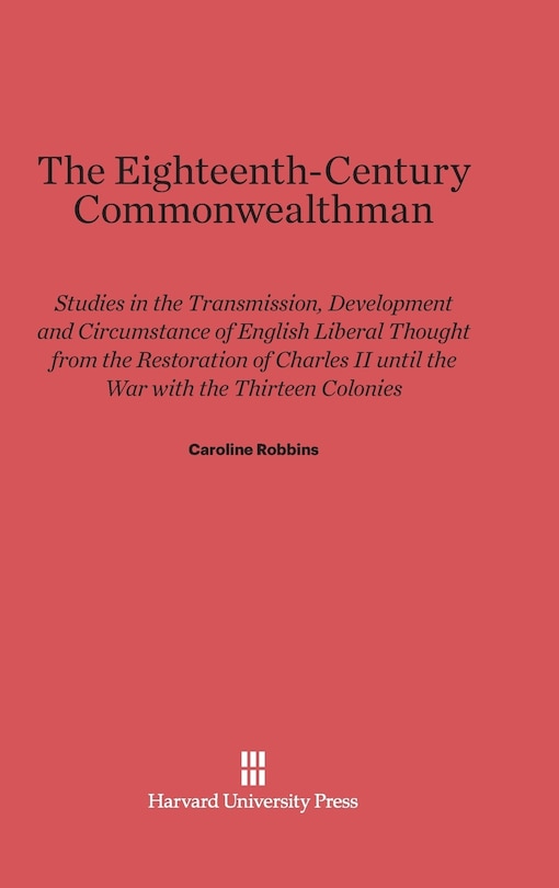 Couverture_The Eighteenth-Century Commonwealthman