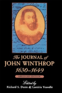 Front cover_Journal of John Winthrop, 1630-1649
