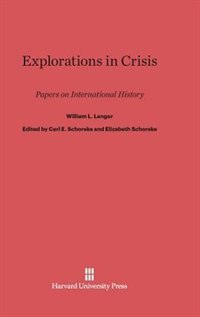 Front cover_Explorations in Crisis