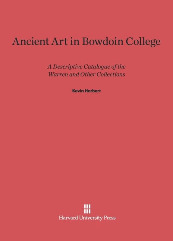 Front cover_Ancient Art in Bowdoin College