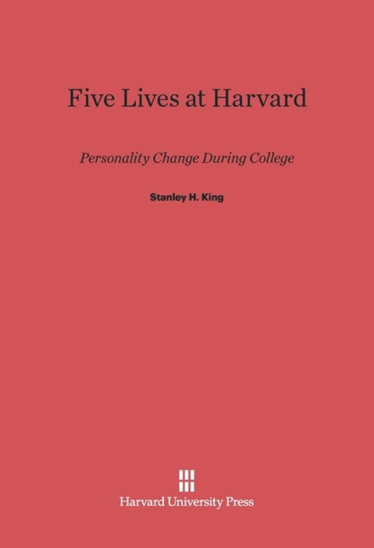 Couverture_Five Lives at Harvard