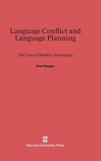 Couverture_Language Conflict and Language Planning