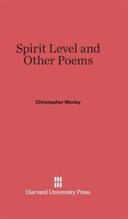 Front cover_Spirit Level and Other Poems