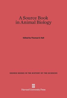 Front cover_A Source Book in Animal Biology