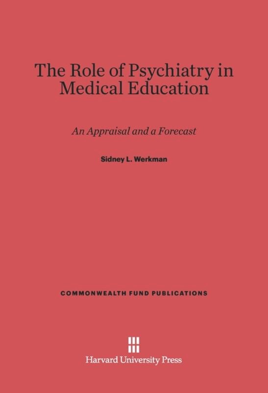 Couverture_The Role of Psychiatry in Medical Education